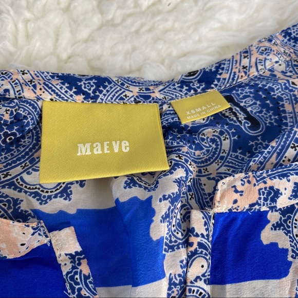 Anthropologie Maeve silk top - Picture 5 of 7